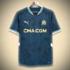 Olympique Marseille Away Soccer Jersey 2024-2025 front view