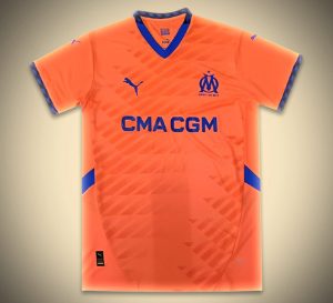Olympique Marseille Third 2024-2025 soccer jersey front view