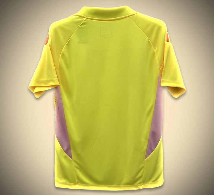 Mexico goalkeeper yellow jersey season two thousand twenty four