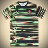 Portugal Striped Pre-Match Soccer Jersey 2024-2025 front view