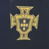 Portugal Navy Blue Training Soccer Jersey 2024-2025 side view