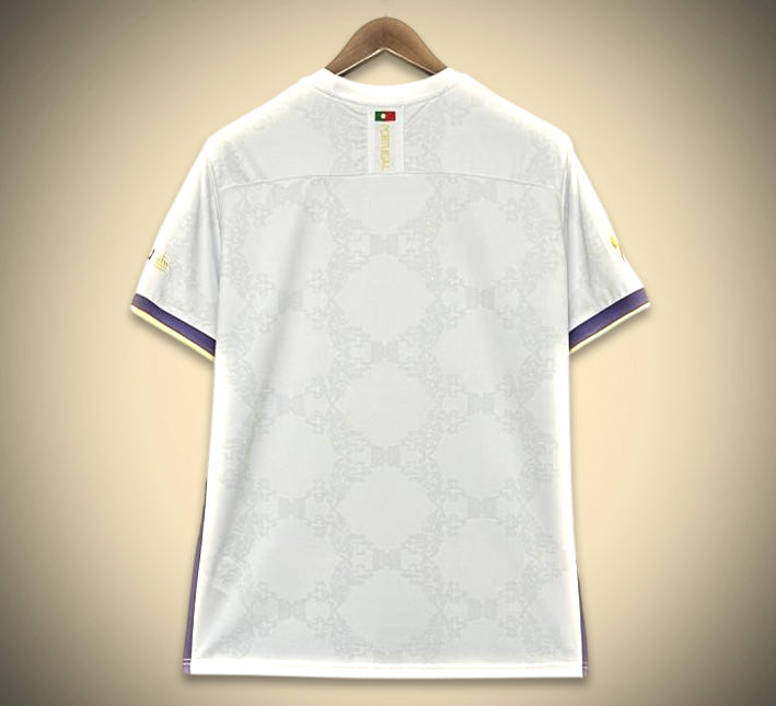 Portugal white concept style soccer jersey Comma edition