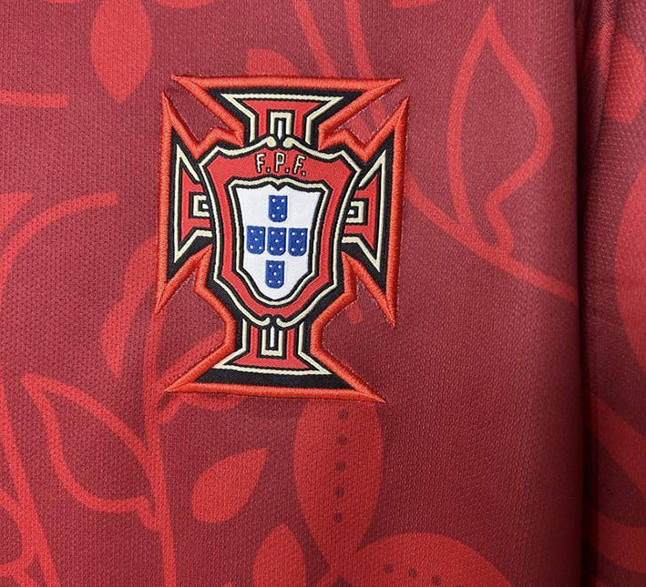 Portugal soccer jersey concept floral pattern edition season 2425