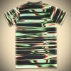 Portugal Striped Pre-Match Soccer Jersey 2024-2025 side view