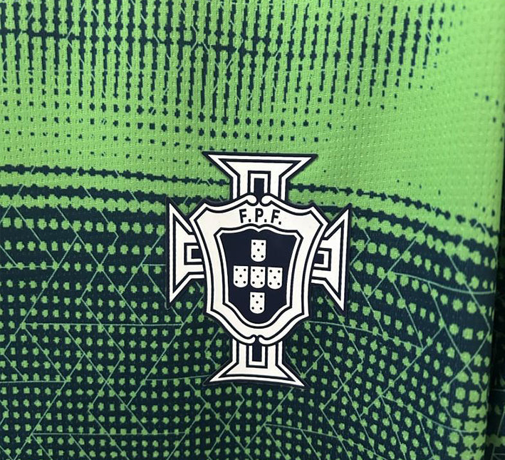 Portugal E-Sport Home Soccer Jersey 2024-2025 side view