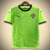 Portugal Green Goalkeeper Soccer Jersey 2024-2025 front view