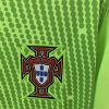 Portugal Green Goalkeeper Soccer Jersey 2024-2025 side view