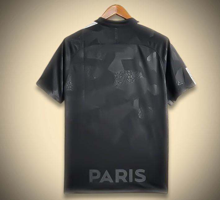 Paris Saint-Germain Retro Away 17/18 soccer jersey back view
