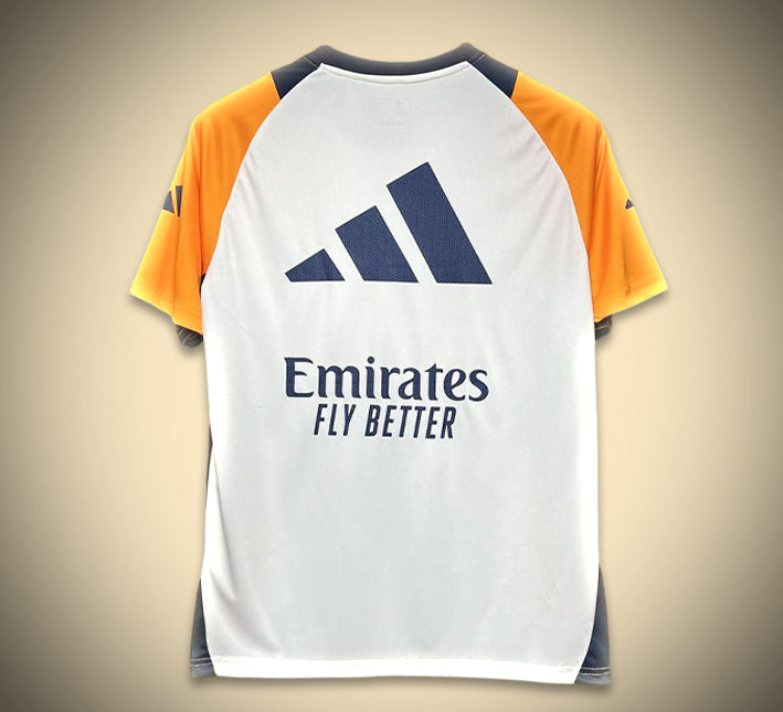 Real Madrid Pre-Match Training Jersey 2024-2025 back view