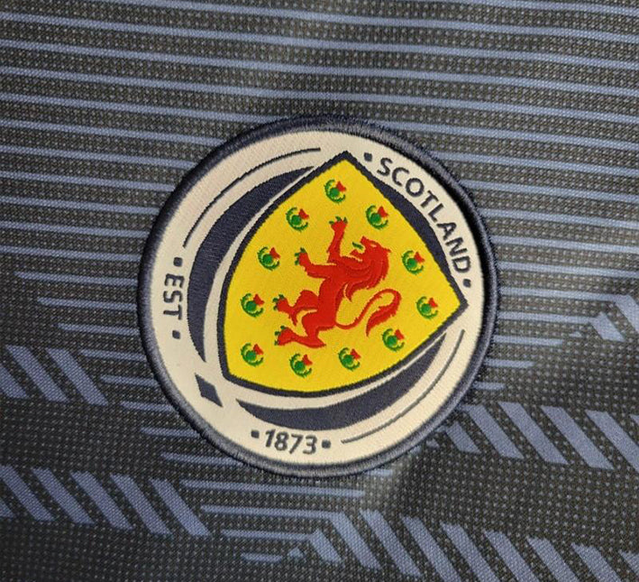Scotland Home Jersey 2024 fabric detail