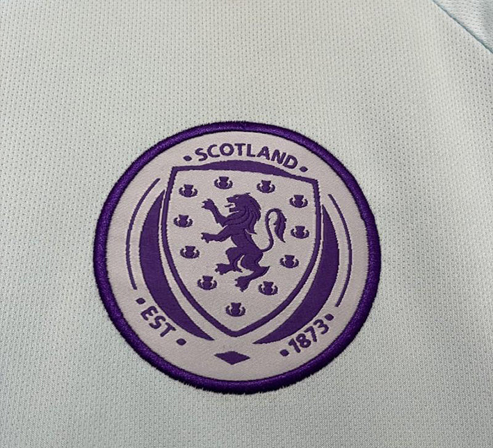maillotscotlandexterieurlogo.jpg Scotland Away Jersey 2024 fabric detail
