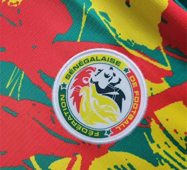 Senegal Pre-Match Soccer Jersey 2024 side view