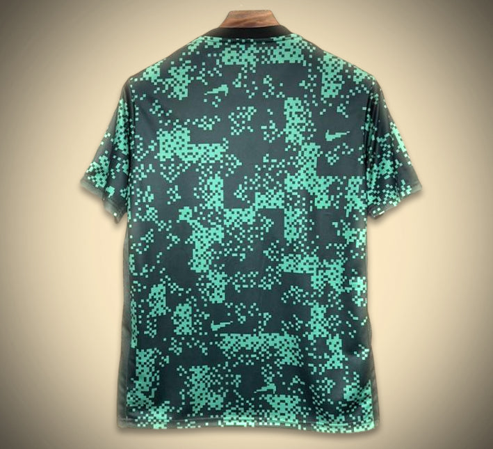 Sporting CP Pre-Match 2024-2025 Soccer Jersey Back View