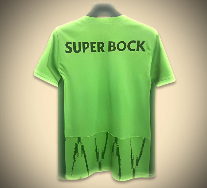 Sporting CP Third Green 2024-2025 Soccer Jersey Side View