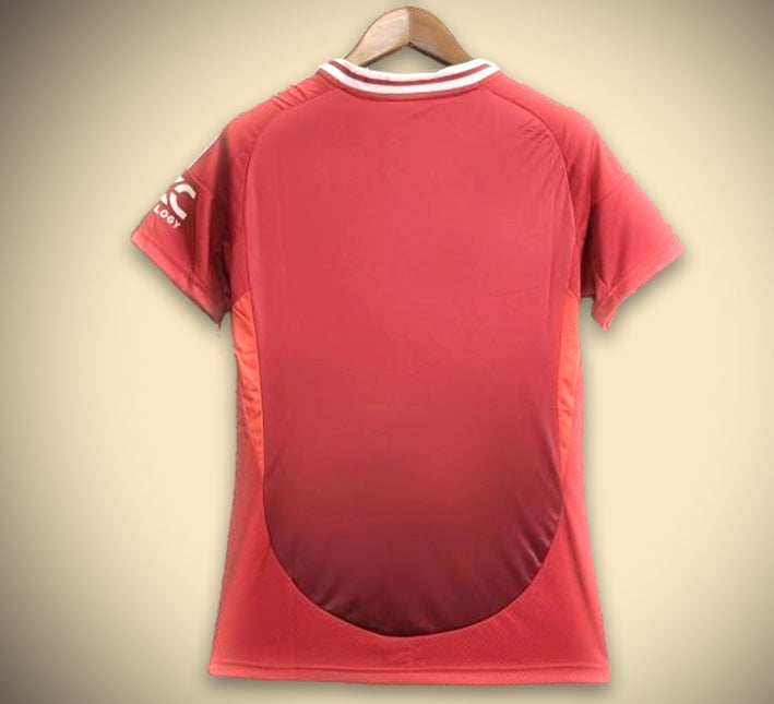 maillot-de-football-rouge-manchester-united-tenue-officielle red Manchester United soccer jersey official kit