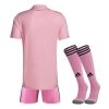 Inter Miami youth home jersey and shorts set 2023 2024 season