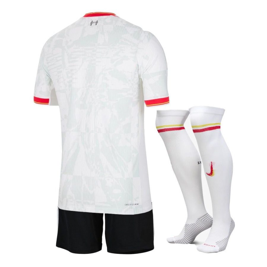 ensemble-enfant-liverpool-troisieme-maillot-saison-2024-2025-tenue-de-football Youth Liverpool Third Jersey Set 2024 2025 Soccer Kit