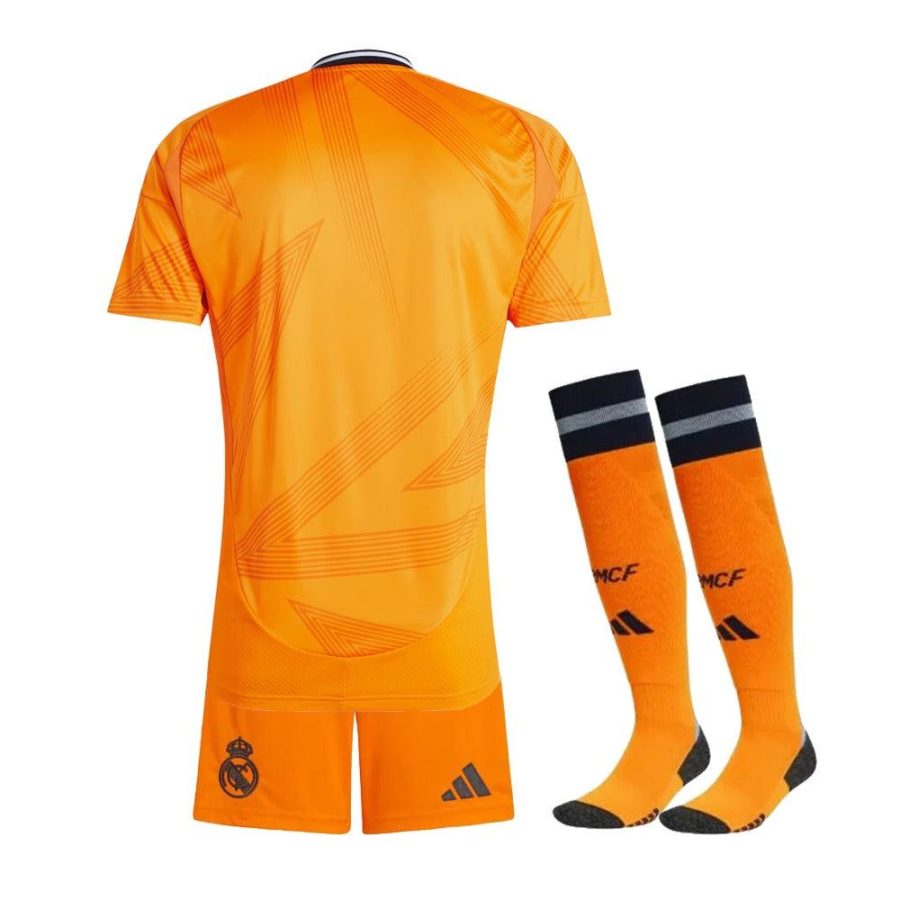 Youth Real Madrid away jersey set season 2024 2025