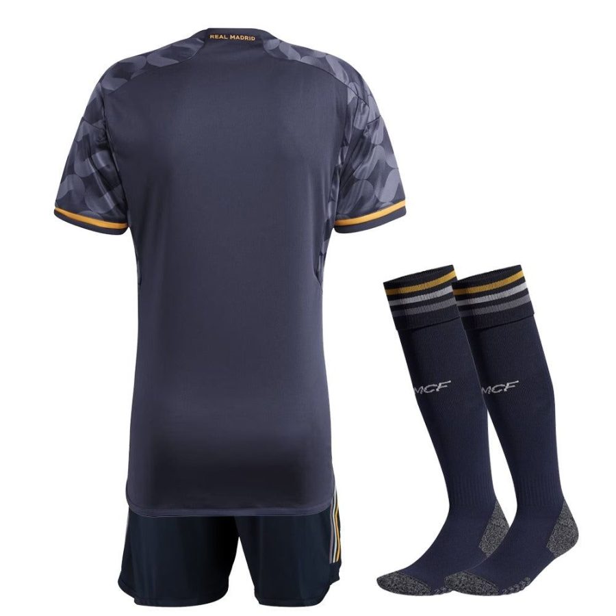 Real Madrid youth away jersey set 2023-2024 season