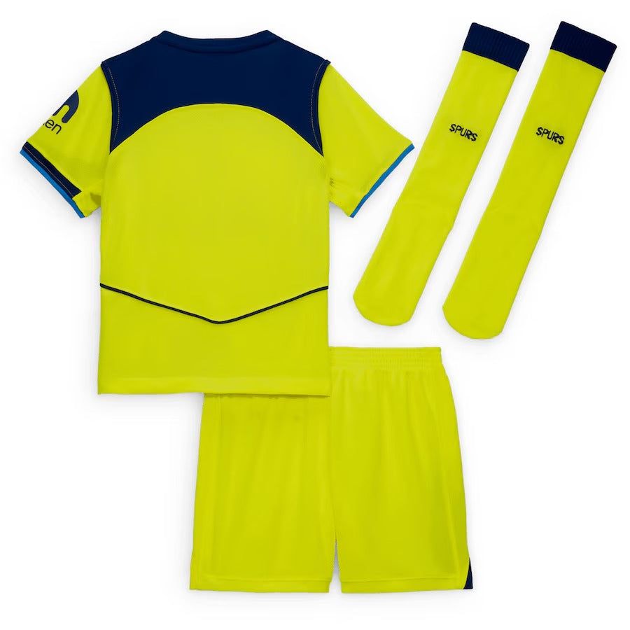 ensemble-maillot-enfant-tottenham-troisieme-tenue-saison-2025-2026 Youth Tottenham third jersey set 2025 2026 season