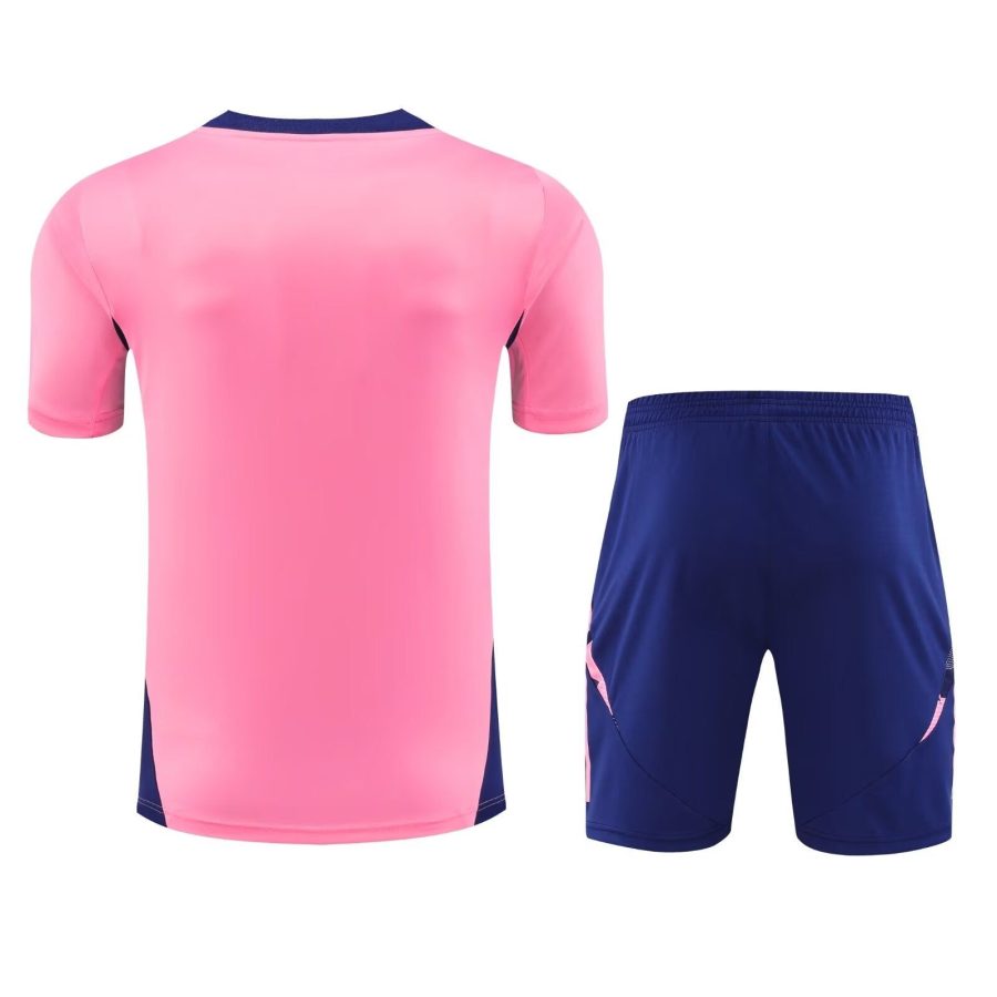 Arsenal jersey and shorts set 2024 2025 season red and white soccer kit