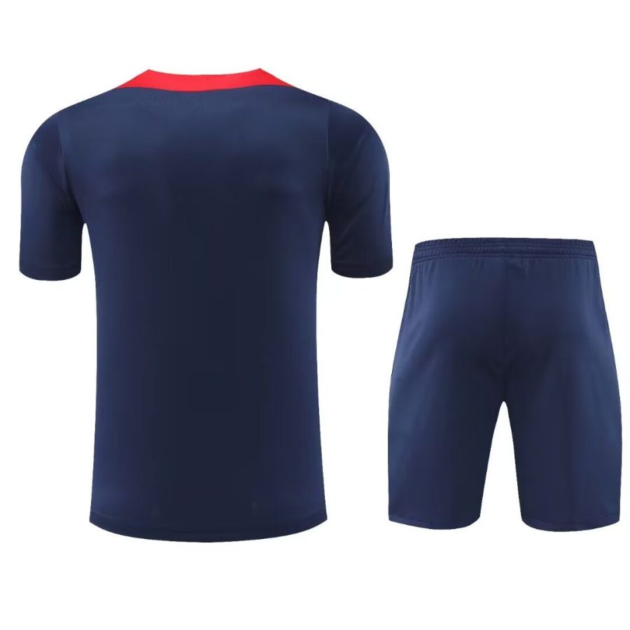 ensemble-maillot-et-short-atletico-madrid-saison-2024-2025-tenue-domicile-rouge-et-blanc Jersey and shorts set Atletico Madrid season 2024 2025 home kit red and white