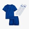 ensemble-maillot-et-short-enfant-chelsea-fc-domicile-saison-2025-2026 Chelsea FC home youth jersey and shorts set 2025 2026 season