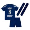 Youth PSG Fourth jersey and shorts set 2024 2025 season