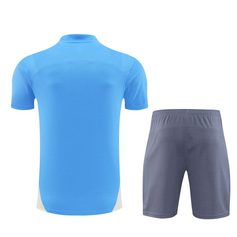 ensemble-maillot-et-short-manchester-city-saison-2024-2025-tenue-domicile Manchester City Jersey and Shorts Set 2024 2025 Home Kit