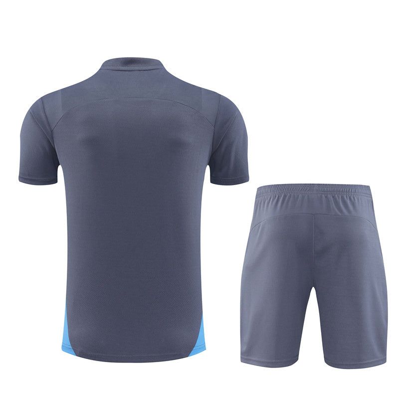 ensemble-maillot-et-short-manchester-city-saison-2024-2025 Manchester City jersey and shorts set 2024-2025 season