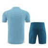 Olympique de Marseille jersey and shorts set season two thousand twenty four two thousand twenty five