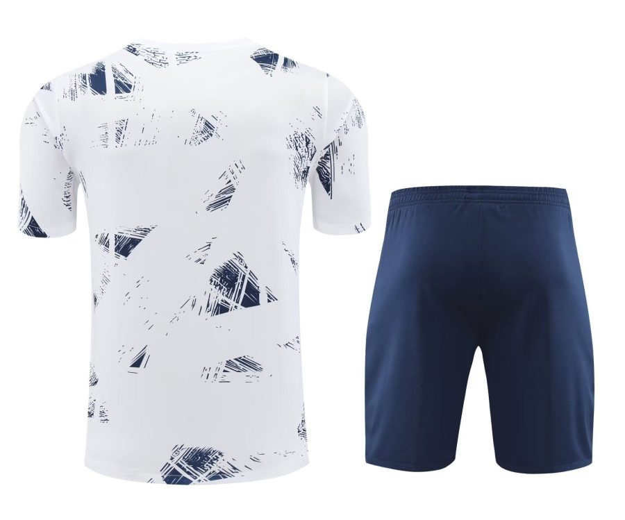 ensemble-maillot-et-short-psg-saison-2024-2025-tenue-officielle-domicile PSG jersey and shorts set 2024 2025 season official home kit