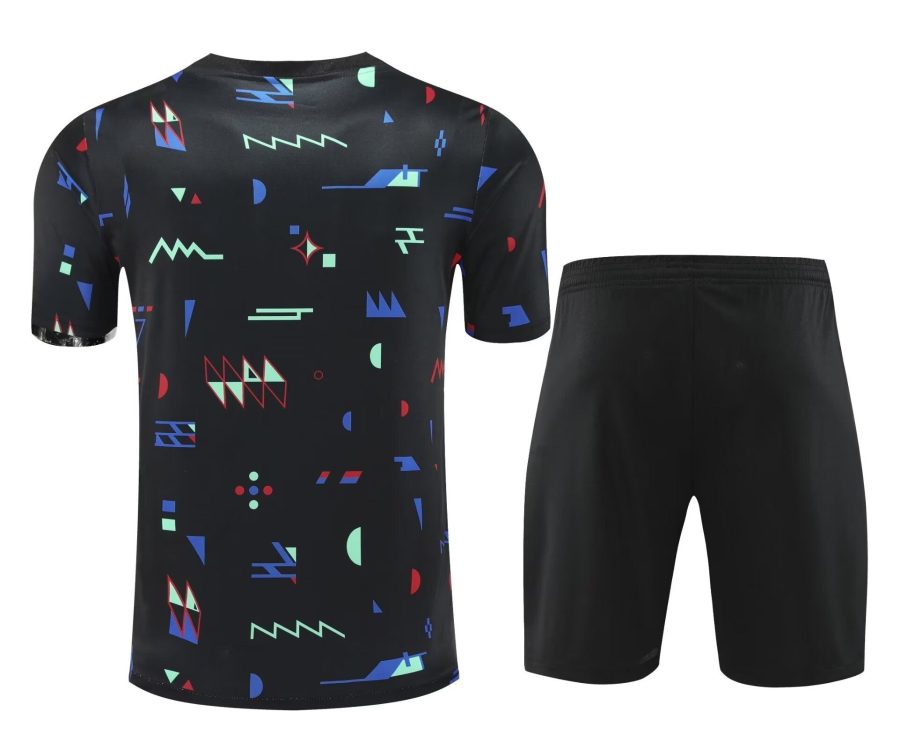 Portugal 2024 2025 Home Jersey and Shorts Soccer Set Red and Green