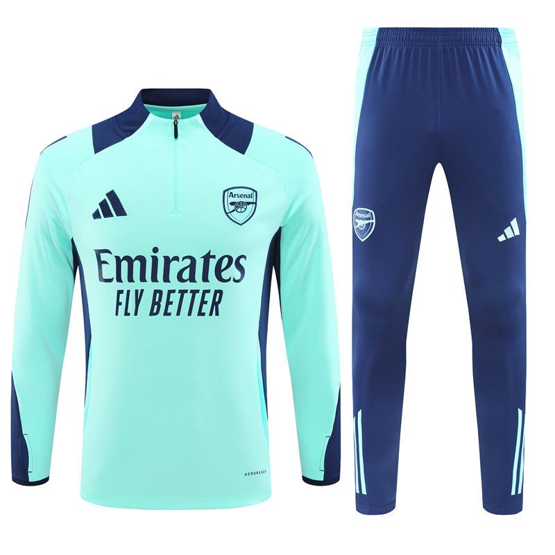 Arsenal tracksuit set 2024-2025 season top and bottom for fans