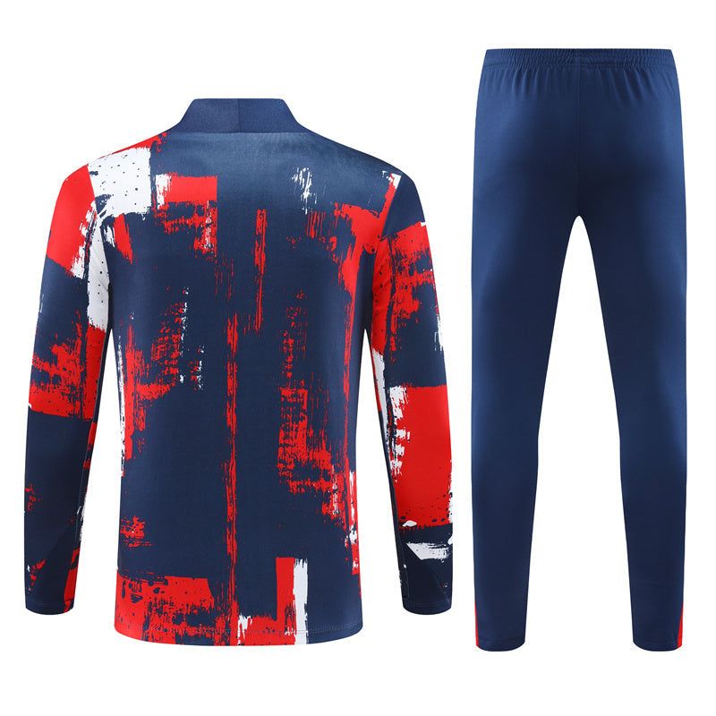 PSG tracksuit set 2024 2025 season jacket and pants for Paris supporter
