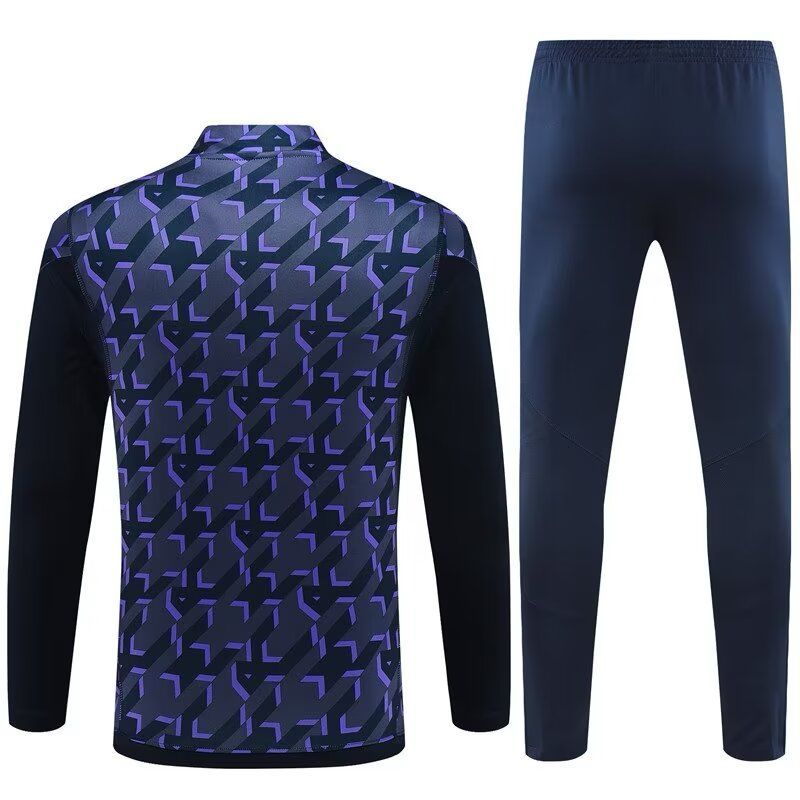Real Madrid Tracksuit Set Season 2023 2024 Jacket and Pants for Supporters