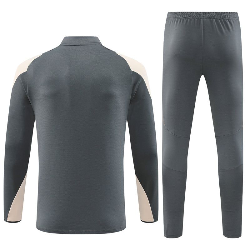 Real Madrid Tracksuit Set Season 2024 2025 Jacket and Pants