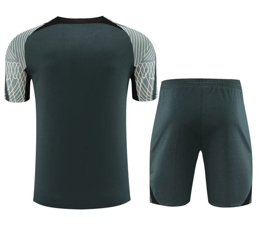 FC Barcelona gray training set season 2023 2024 soccer training outfit