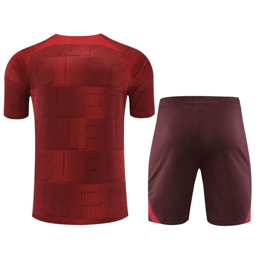 Liverpool red training kit 2023 2024 season jersey and training pants