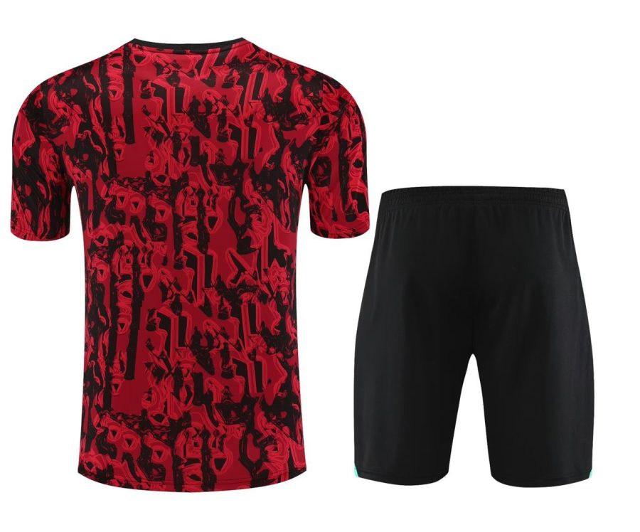 Red Manchester United training set 2023 2024 season