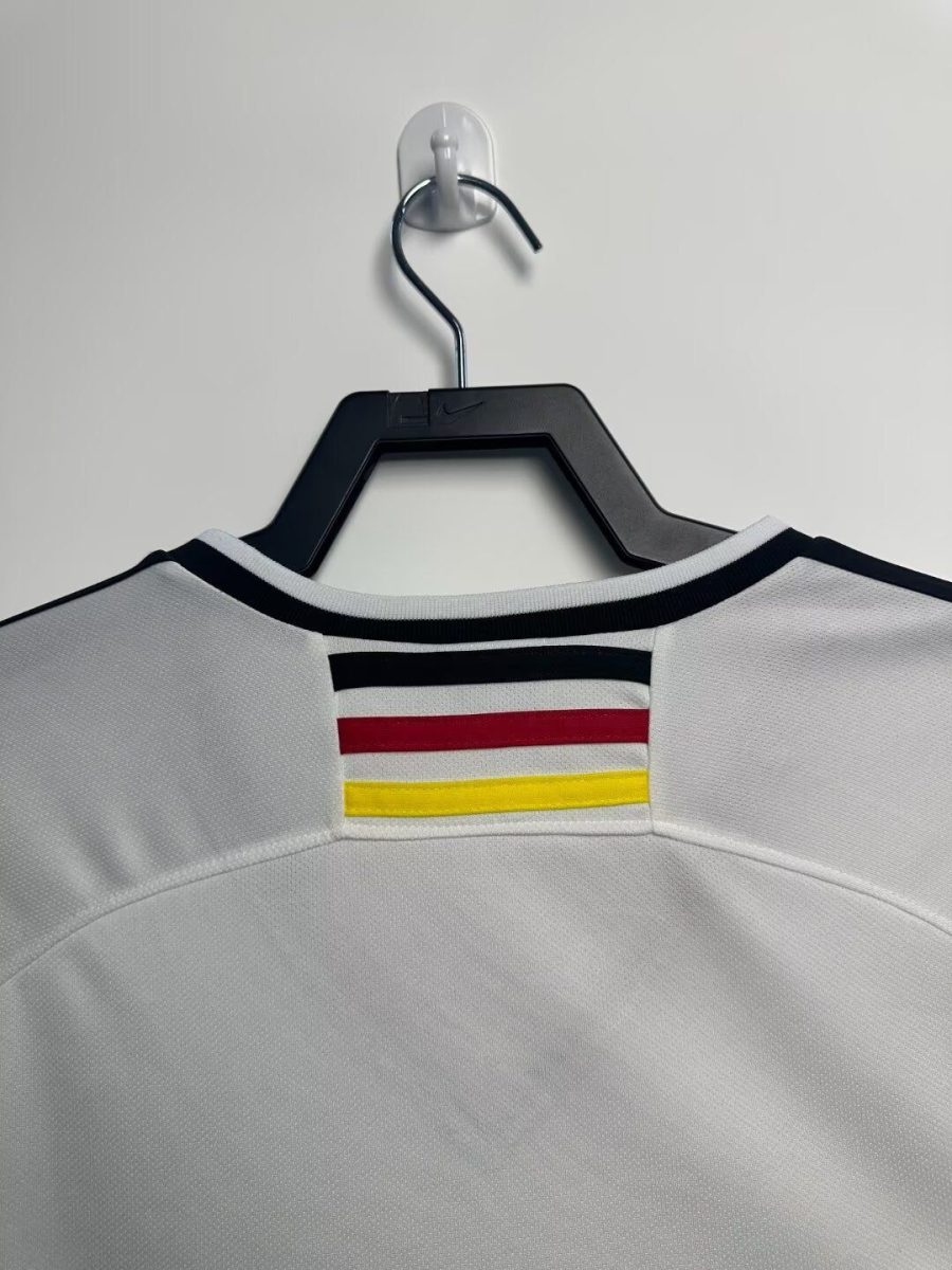 haut-de-match-allemagne-a-domicile-saison-1998-style-classique Germany home match shirt 1998 season classic style
