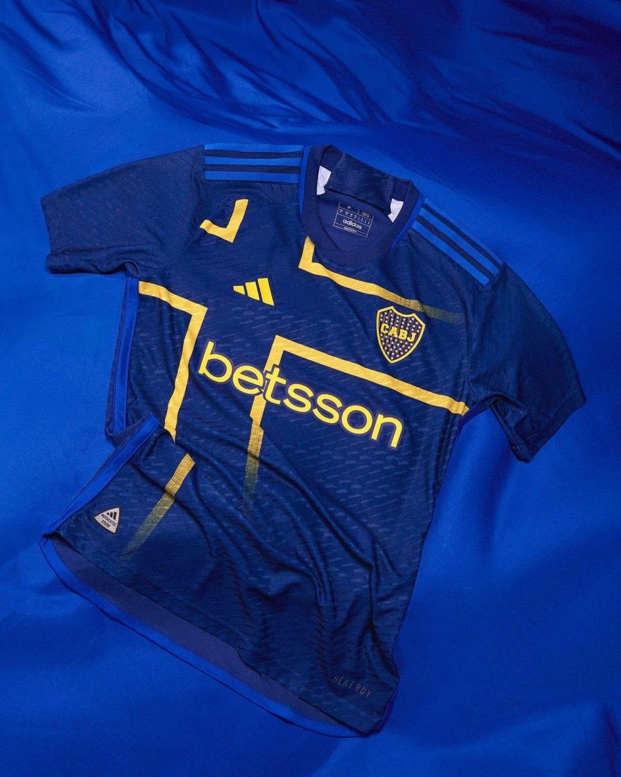 Boca Juniors third jersey 2024 season fan model
