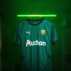 jersey-de-football-rc-lens-exterieur-couleurs-du-club-sang-et-or RC Lens away soccer jersey club colors blood and gold