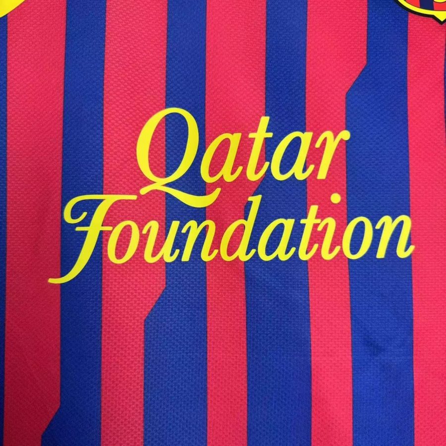 Barcelona home jersey 2011 2012 red and blue