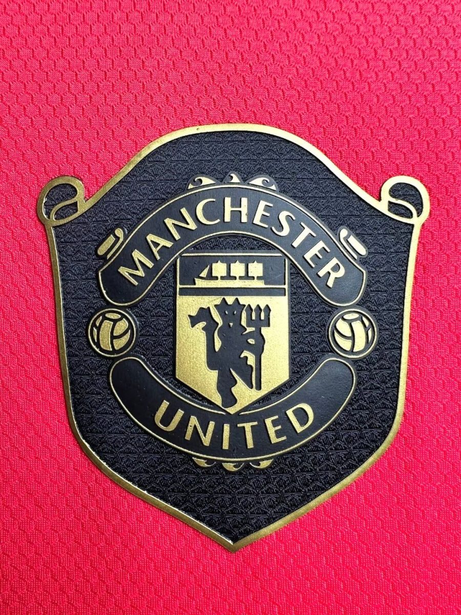 jersey-football-manchester-united-rouge-domicile-manches-longues-2019-2020 Manchester United red home soccer jersey long sleeves 2019 2020