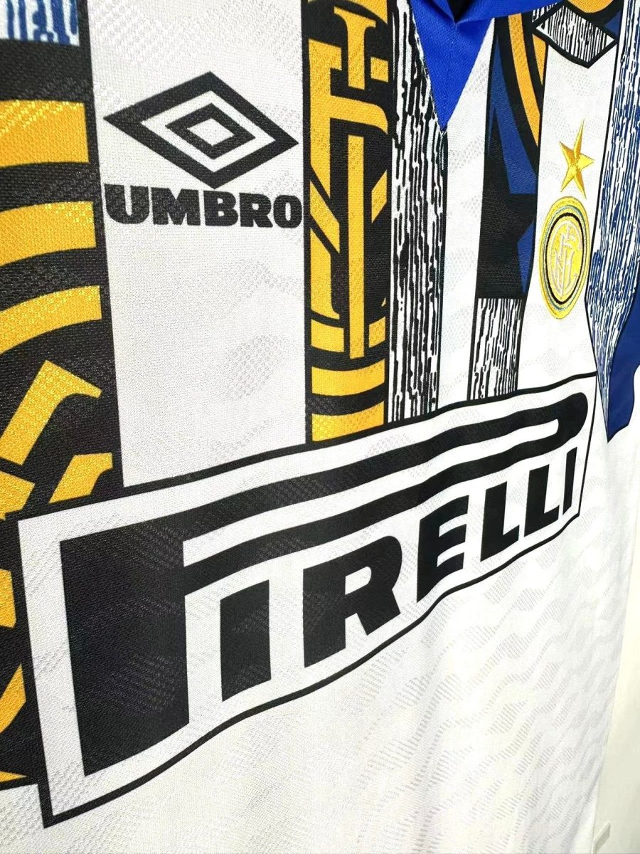 Inter Milan retro away jersey Nerazzurri fan collection