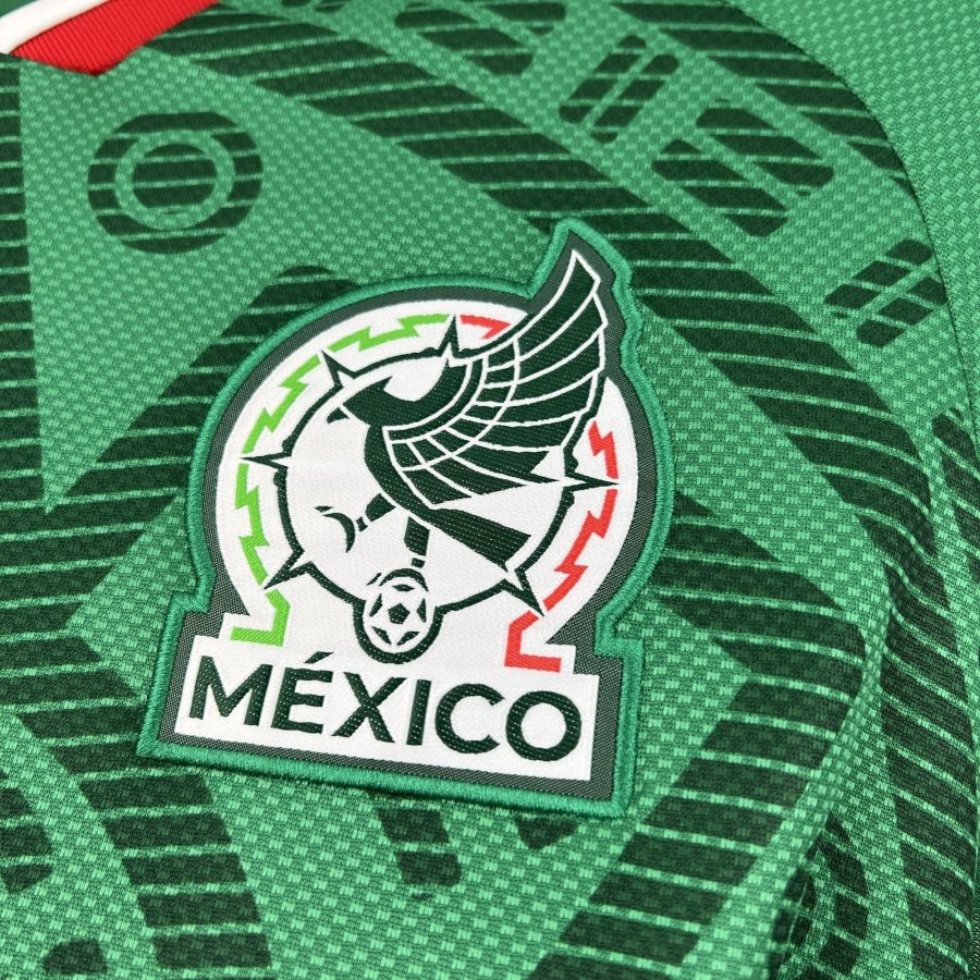 Official Mexico red jersey for soccer fans