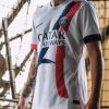 Paris Saint Germain blue jersey away kit 2024 2025