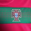 Portugal red home jersey cup 2010