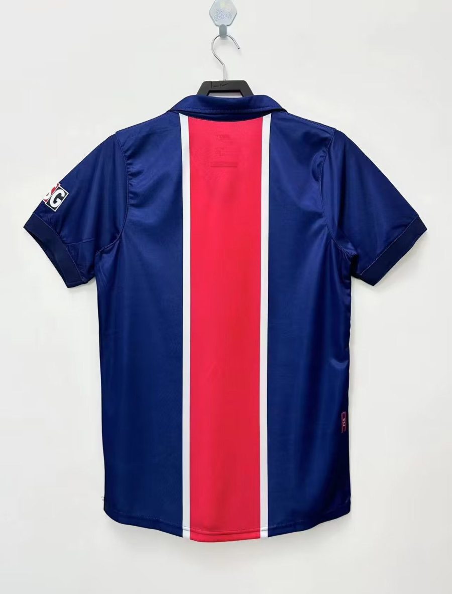 jersey-psg-home-1998-1999-retro-collection-supporter jersey PSG home 1998 1999 rétro collection supporter